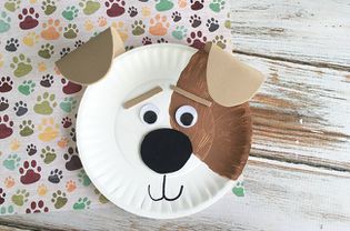 Paper Plate Dog Craft