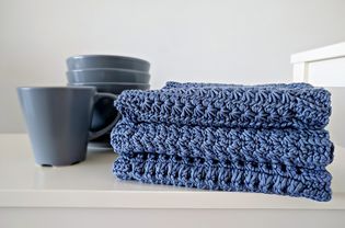 Kitchen Towel Crochet Pattern Set