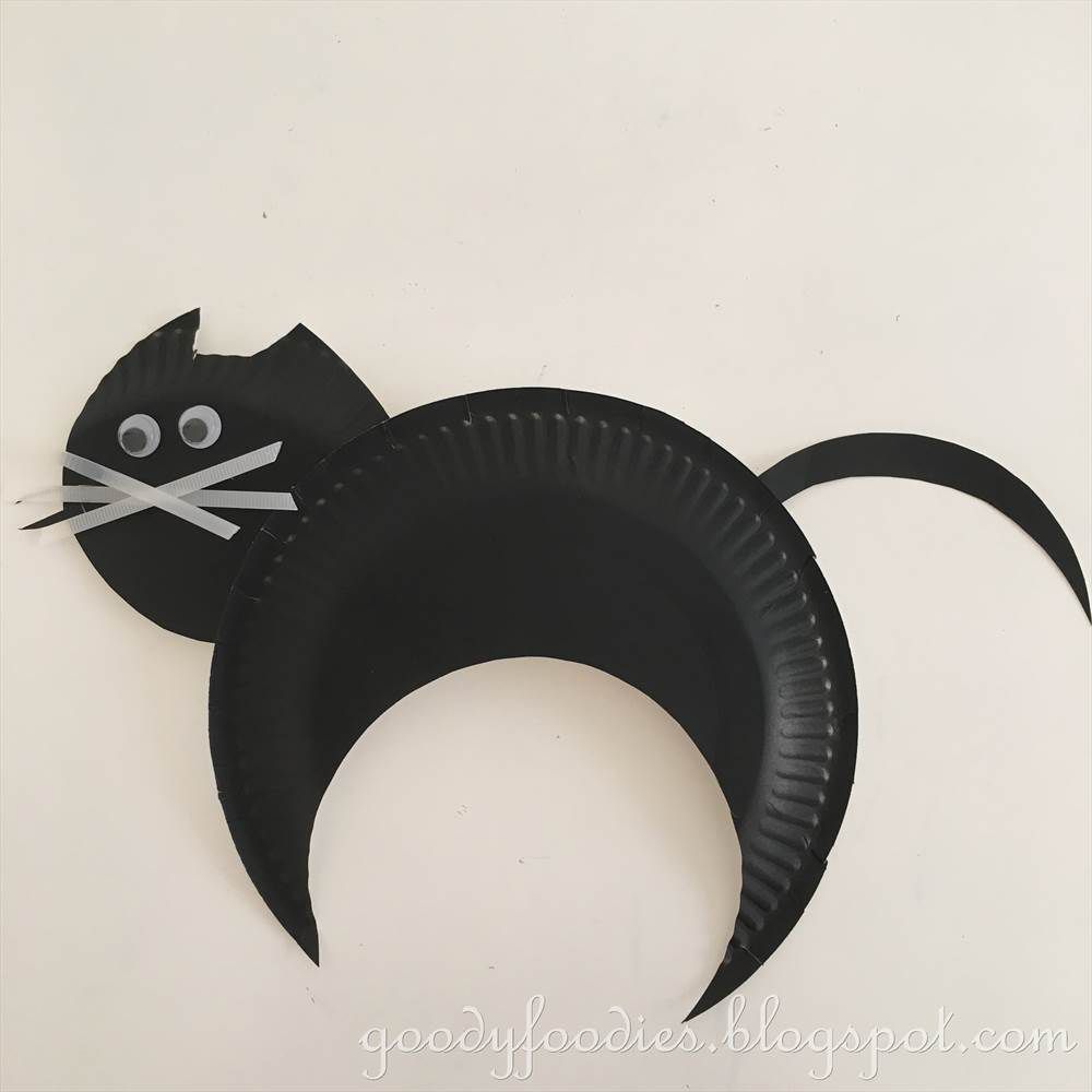 纸盘黑猫
