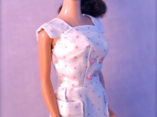 Vintage No. 6 Ponytail Barbie, Brunette