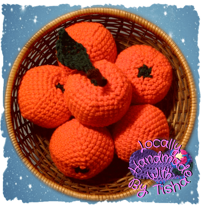 Amigurumi橙子自由钩针图案
