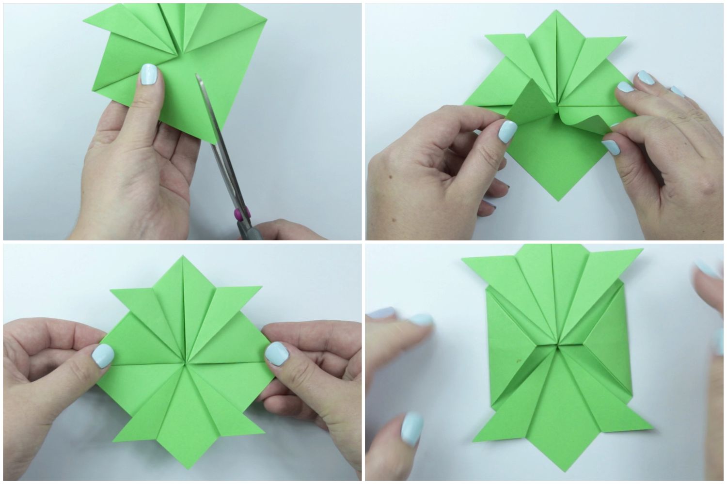 简易折纸龟