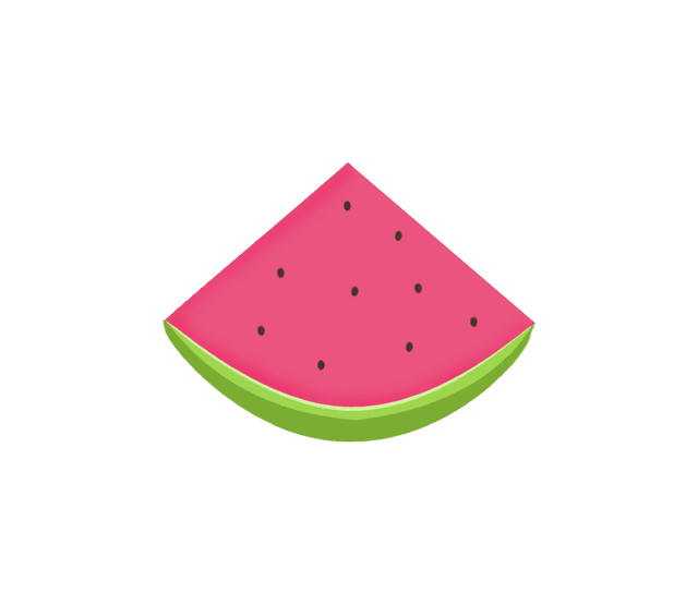 A slice of watermelon