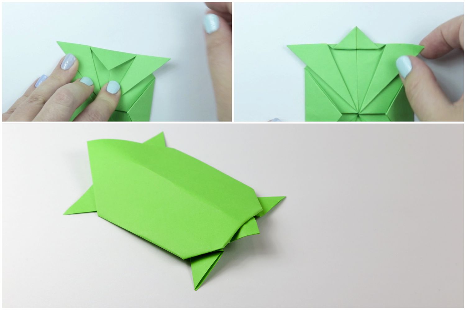 简易折纸龟