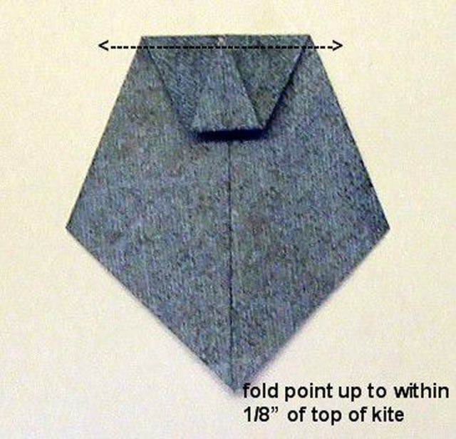 Fold Point up