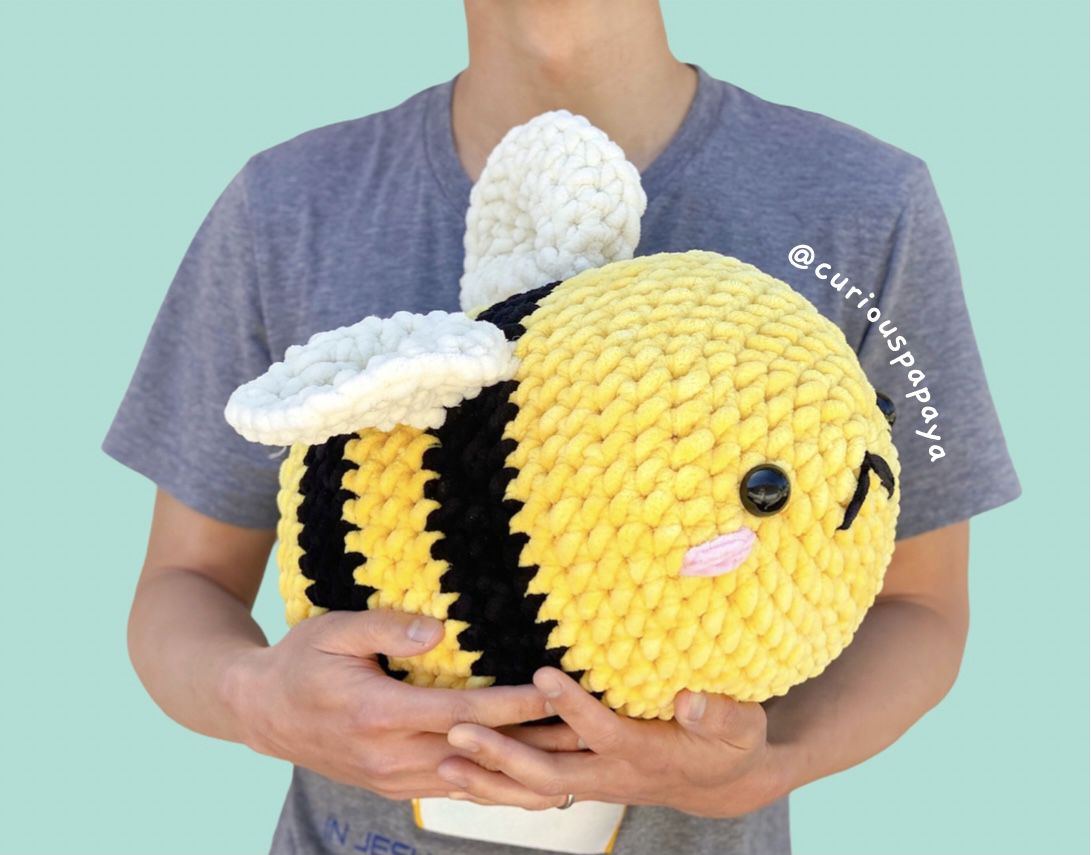 巨型蜜蜂Amigurumi模式