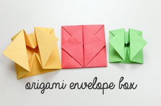 origami envelope box tutorial