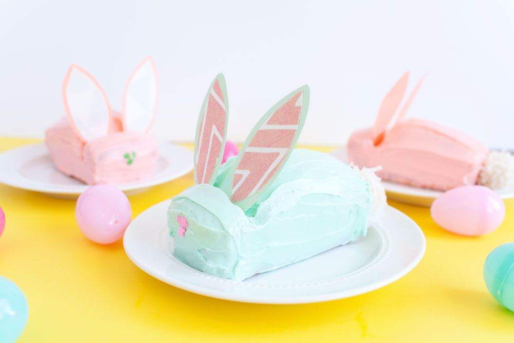DIY兔子蛋糕