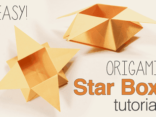 Origami Star Box Tutorial