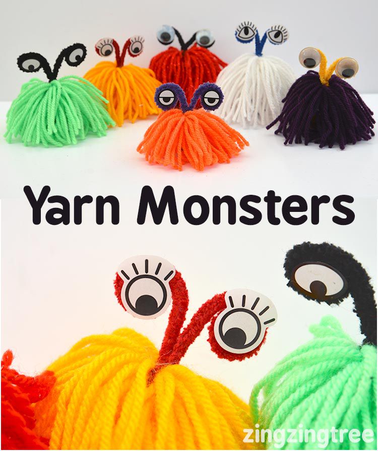 yarn monster craft