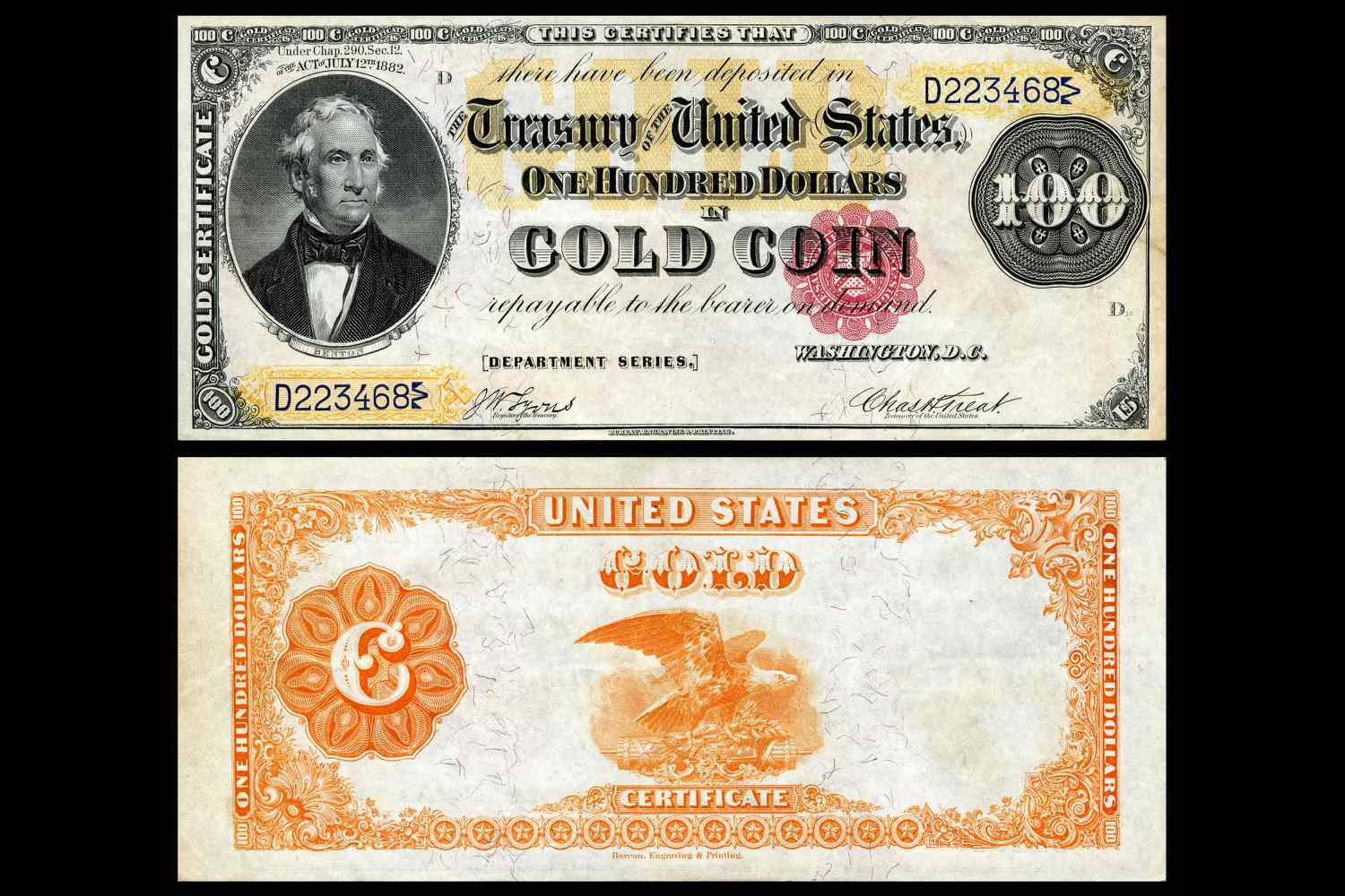 1882系列100美元黄金证书