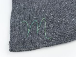 Stitching on Knitwear