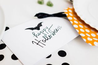 a halloween card