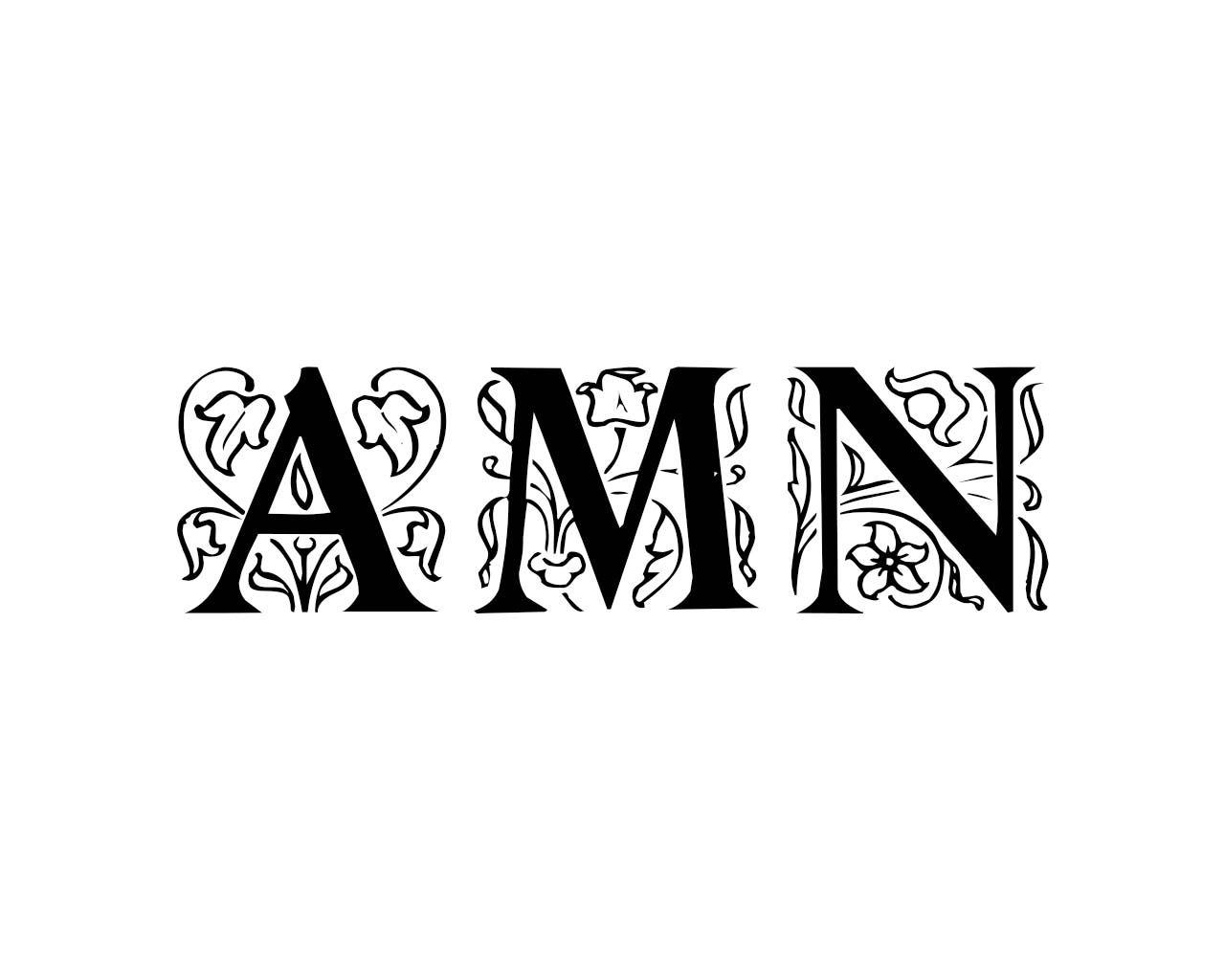 首字母“AMN”