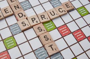 Scrabble tiles with no vowels