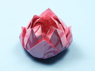 origami lotus tutorial