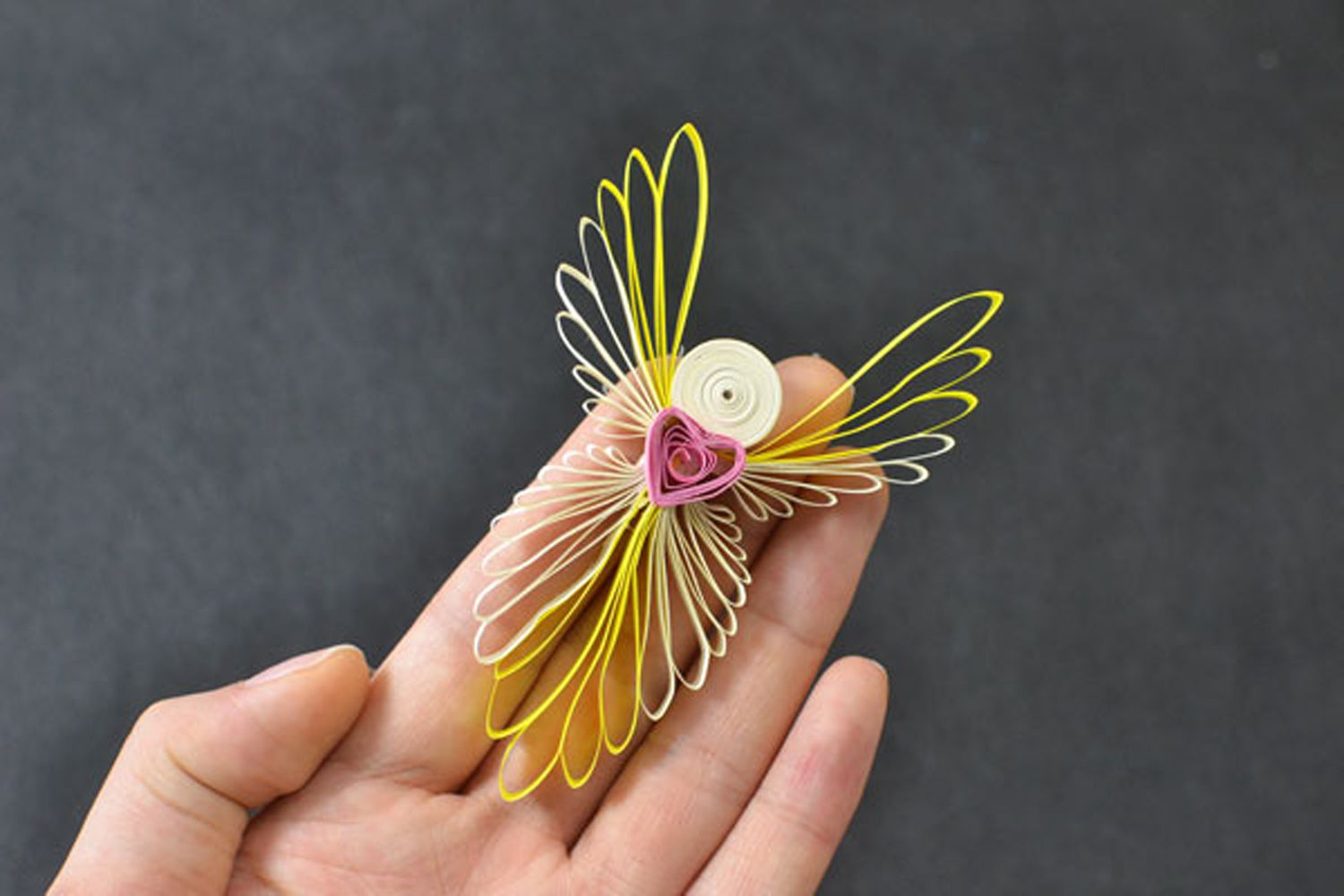 Quilled angel