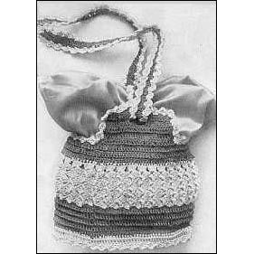 复古1917肩袋与钩针壳针