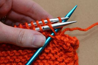 How to work the three-needle bind off