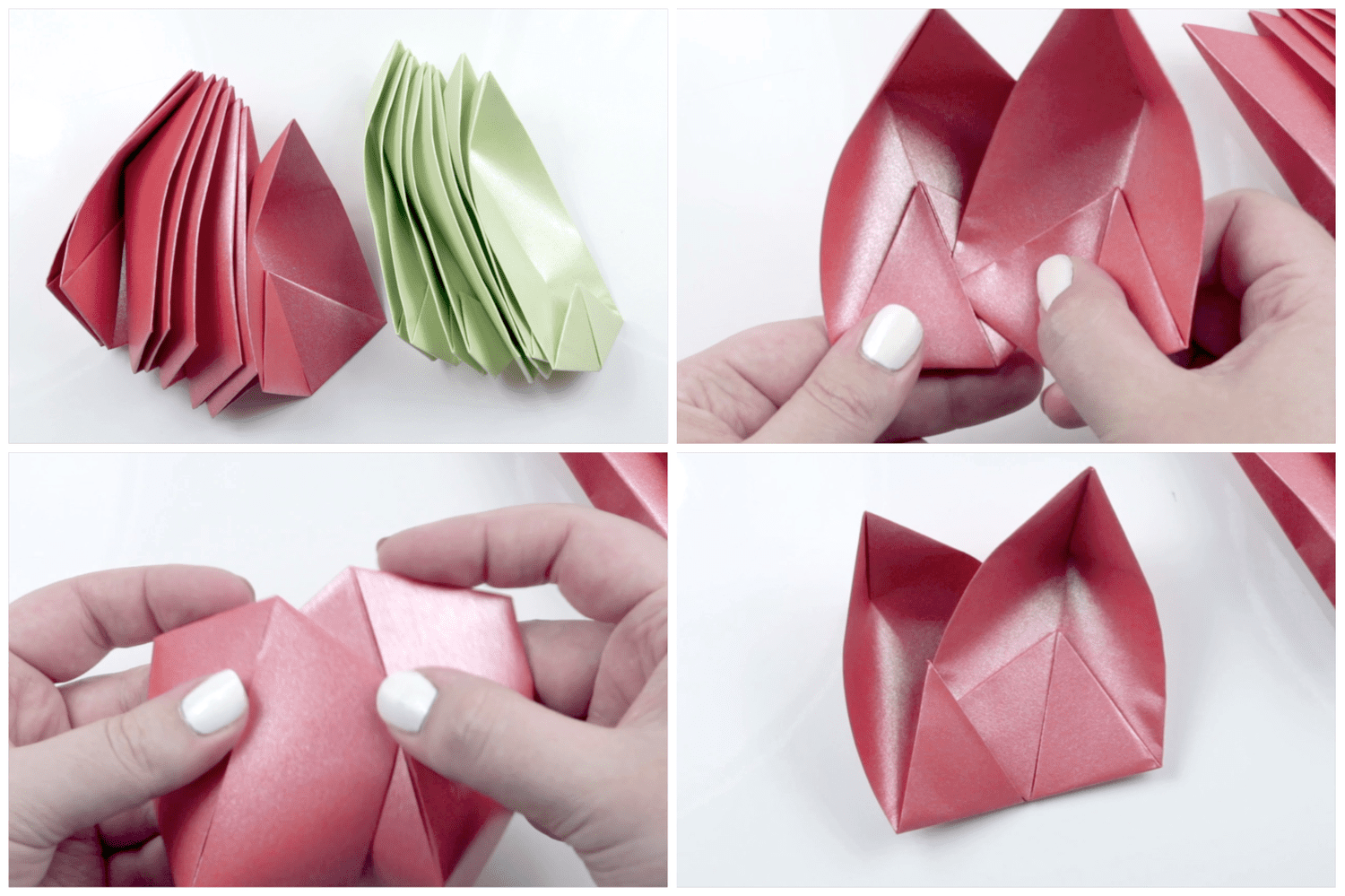 模块化折纸莲花8