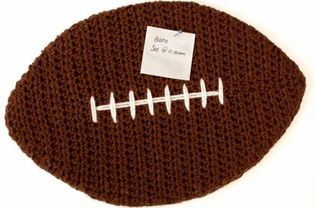 Crochet Football Cork Board Free Pattern