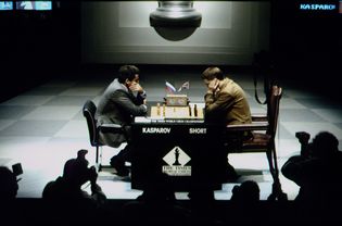 卡斯帕罗夫和奈杰尔·肖特之间的国际象棋比赛