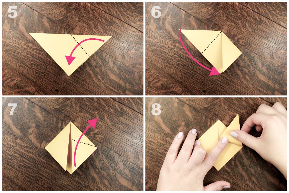 折纸手指木偶教程