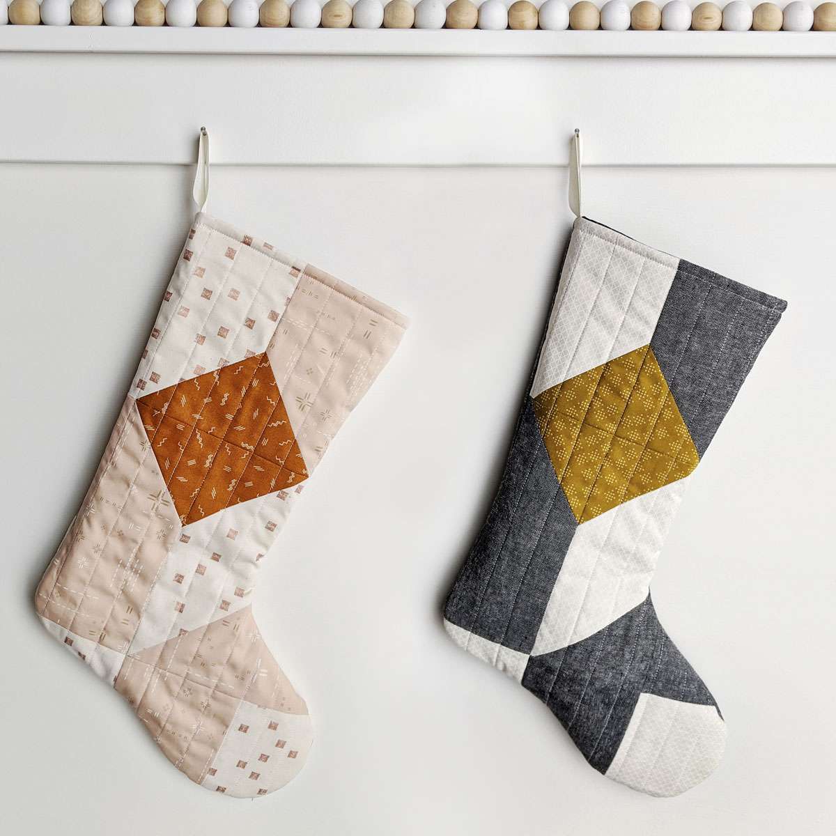Quilted Christmas Stocking Pattern
