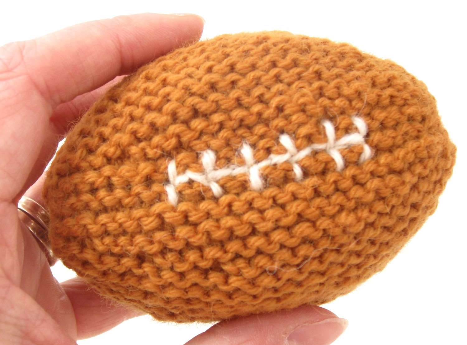 Baby's First Football Knitting Pattern