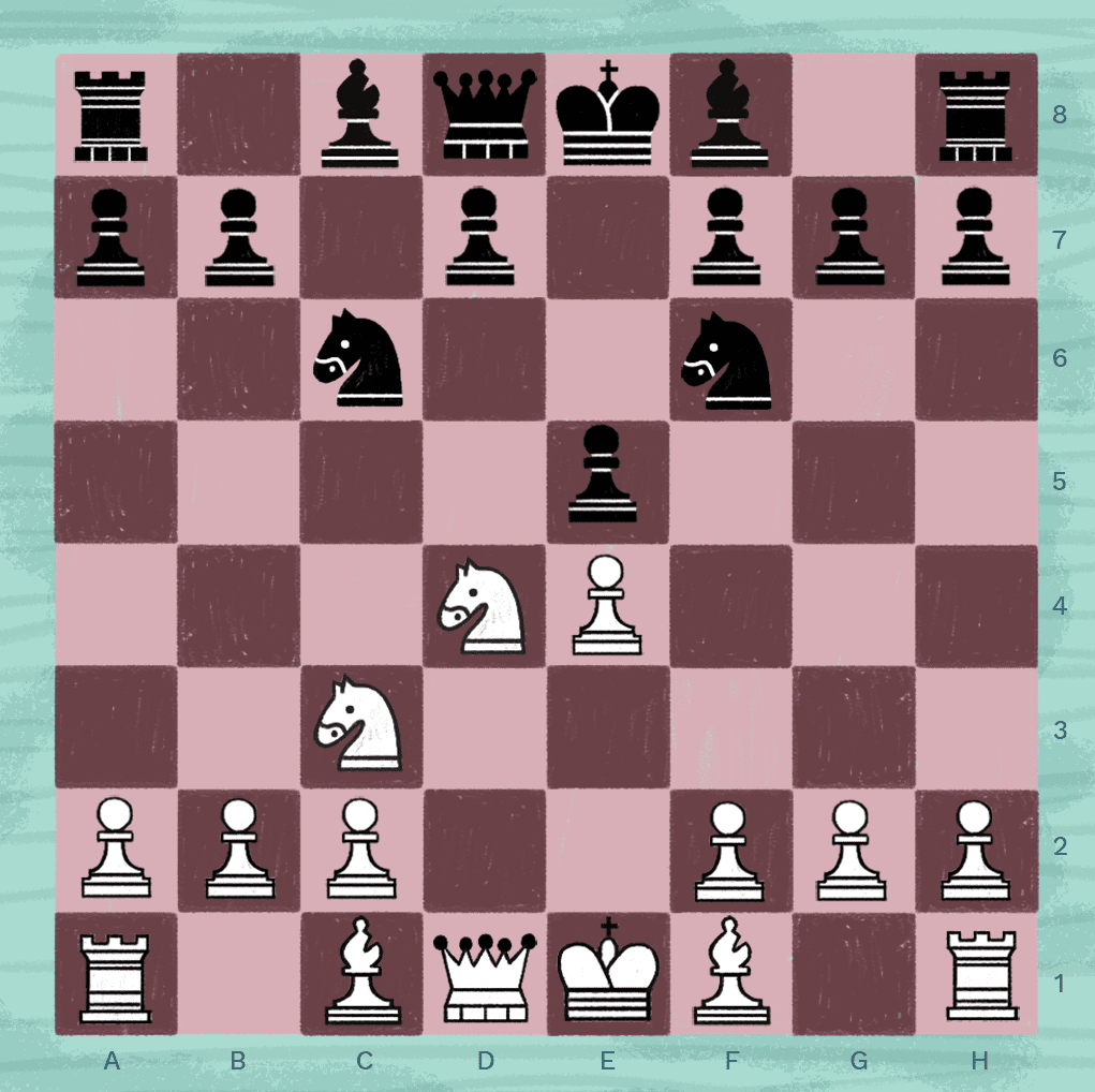 Sveshnikov variation in chess