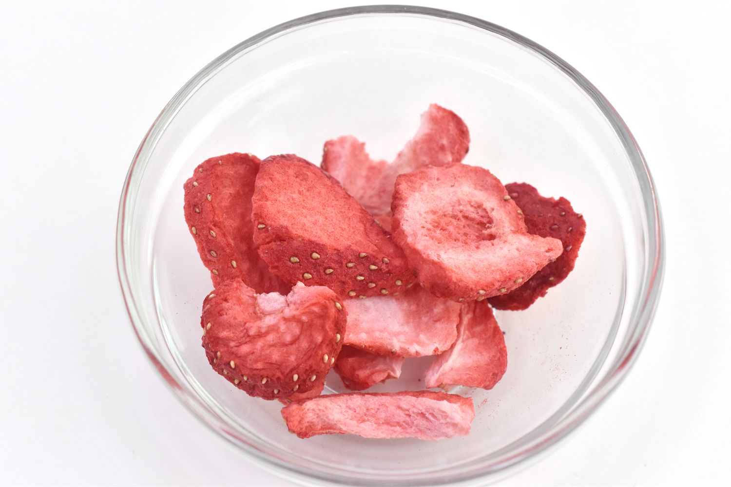 Freeze-Dried Strawberries for Toaster Pastry Lip Balm