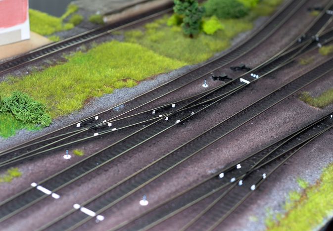 玩具火车铁路模型