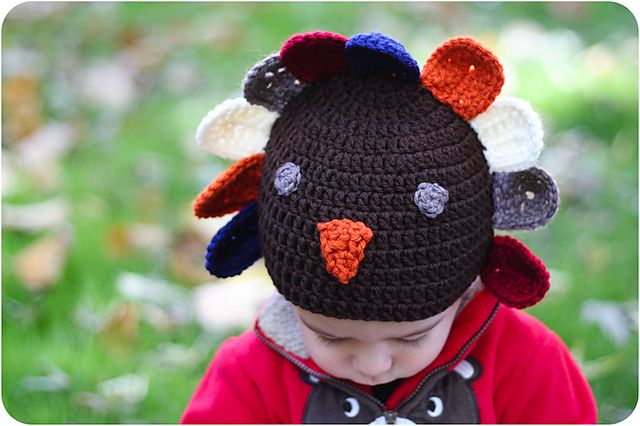 一岁的钩针土耳其帽免费模式