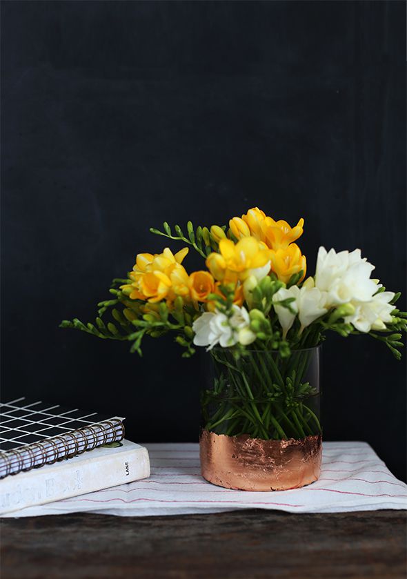 DIY金箔花瓶