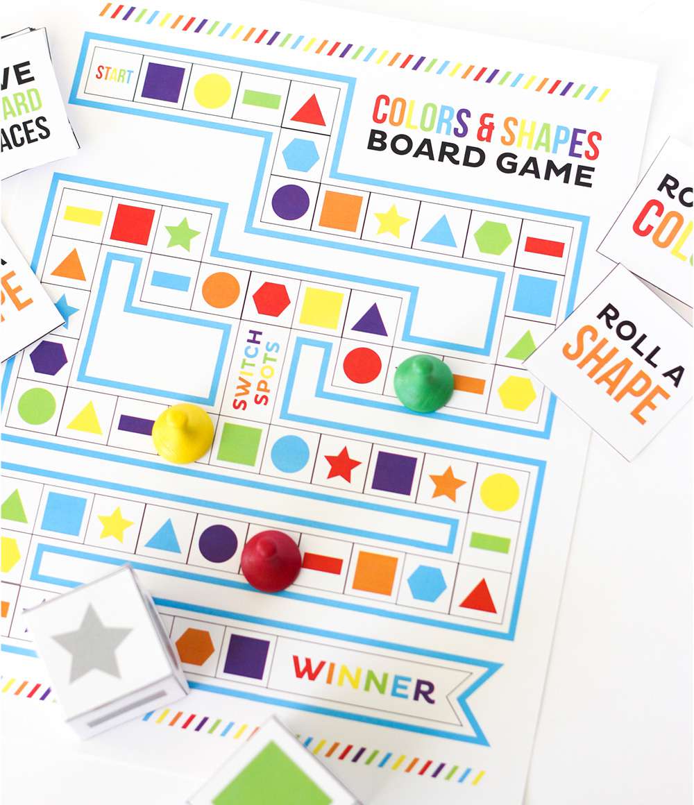 Shapes & Colors Board Game