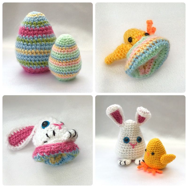Easter Egg Chick and Bunny