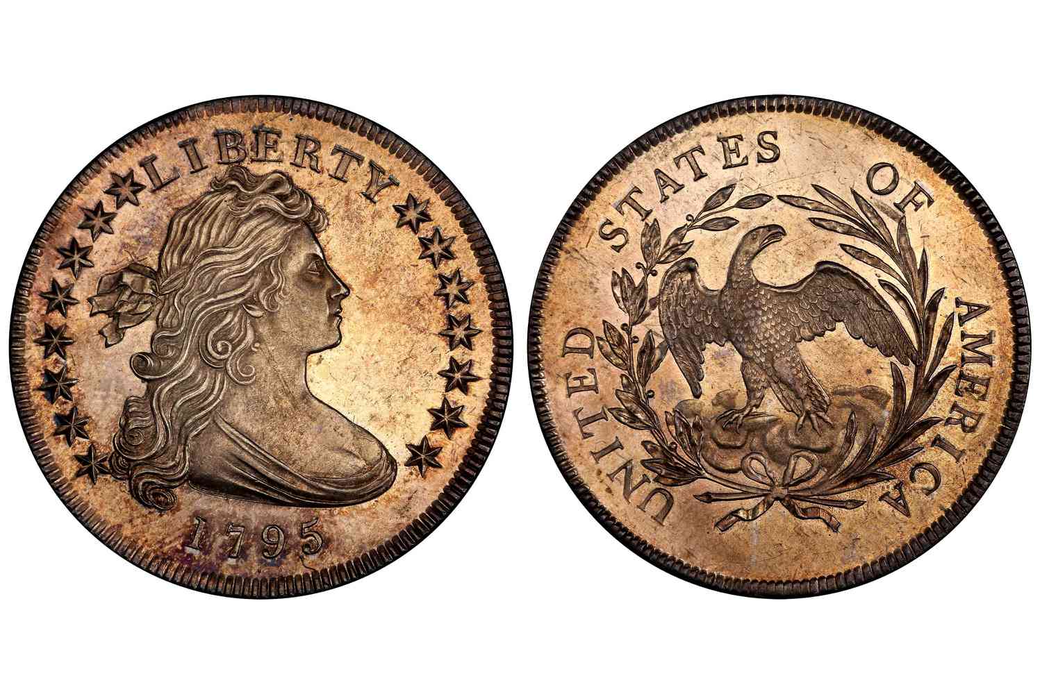 1795年悬挂半身像银元