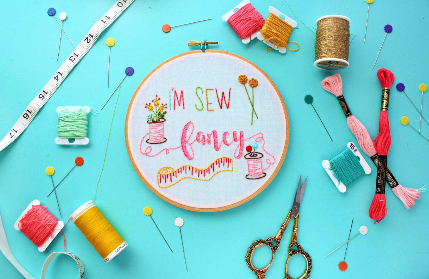I'm Sew Fancy Hand Embroidery Pattern