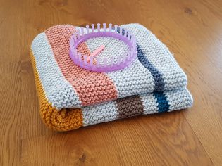 袜带针毯织机编织模式