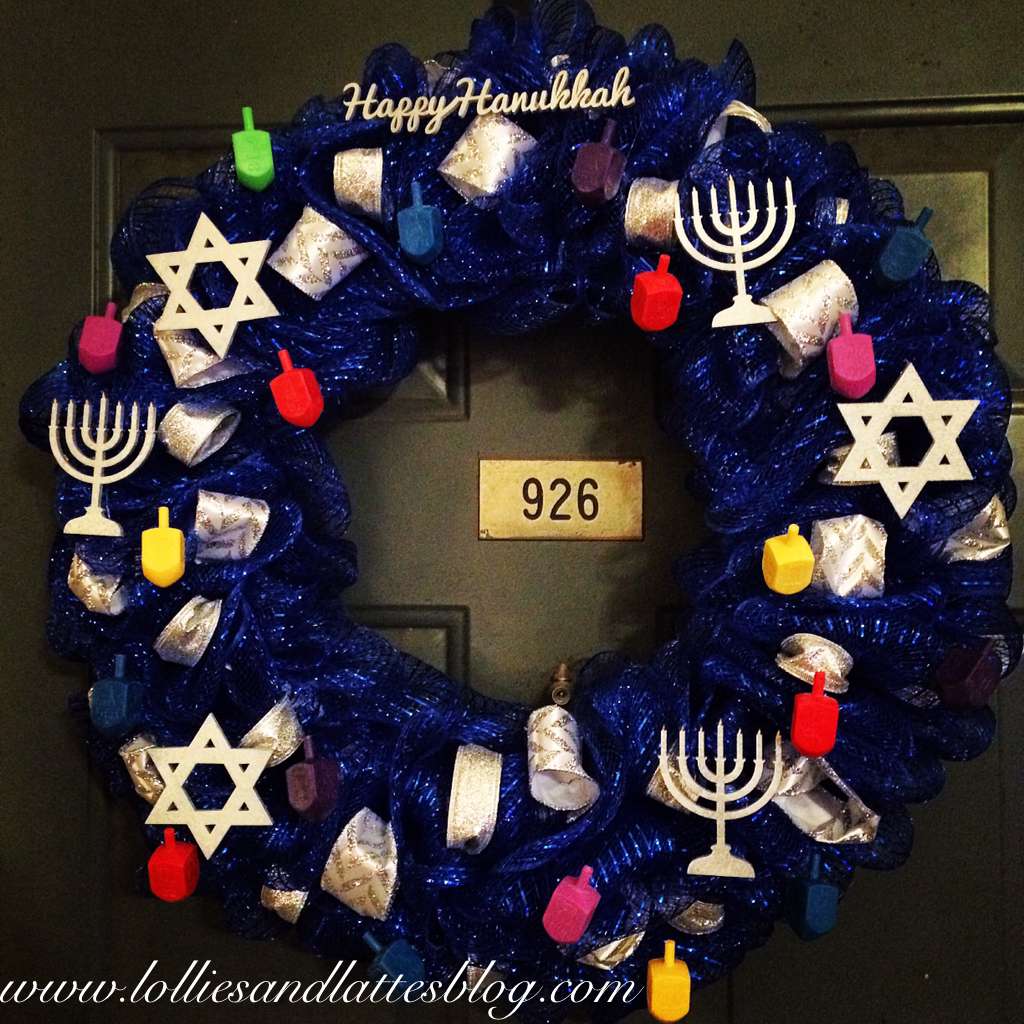 Hanukkah wreath