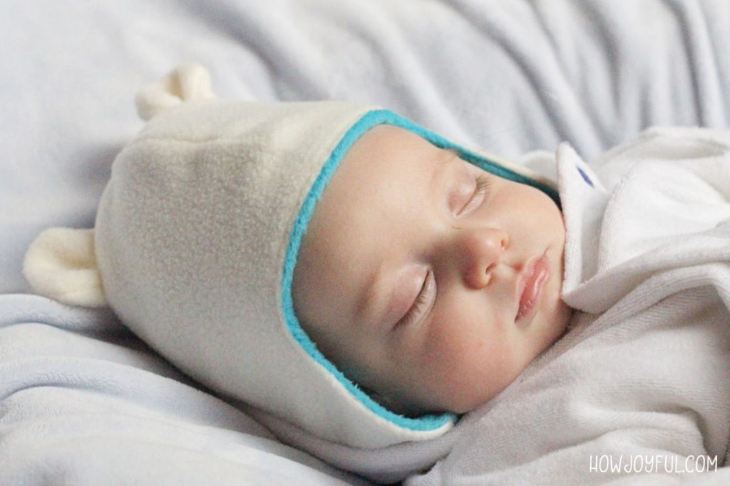 Baby Hat With Bear Ears Sewing Pattern