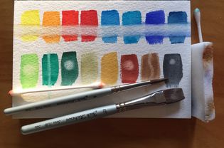 Various ways to fix watercolor mistakes