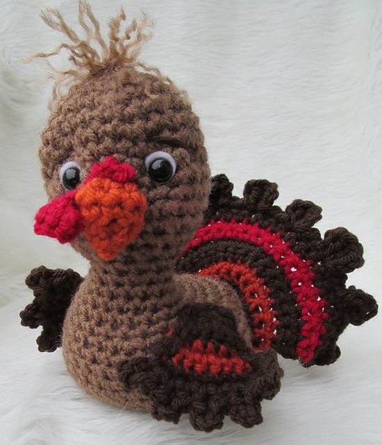 Cute Turkey FREE Crochet Pattern