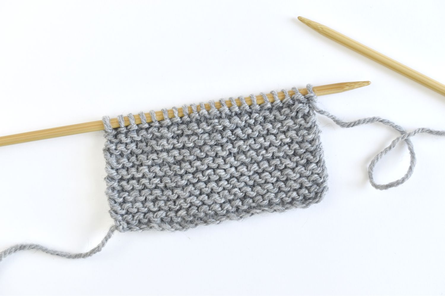 How to Work Garter Stitch in Knitting