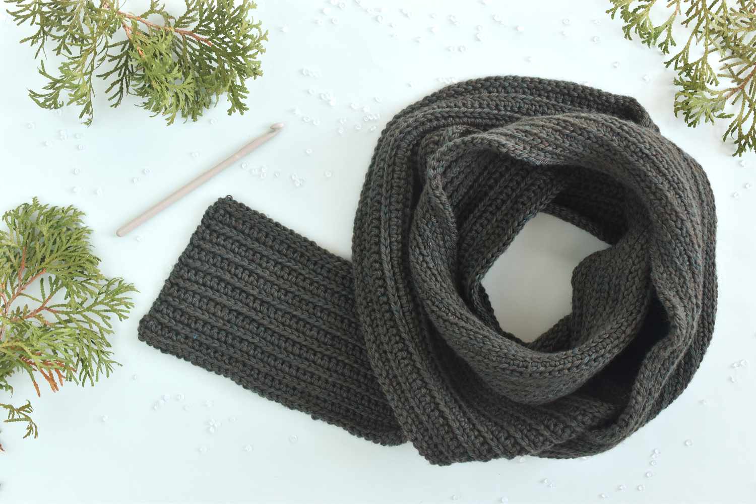 How to Crochet a Men's Scarf