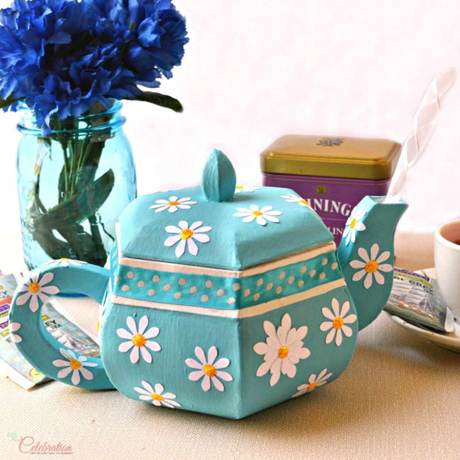纸浆茶壶礼盒