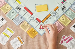 free parking space in Monopoly