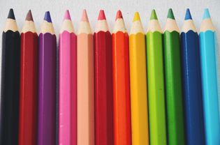 Full Frame Shot Of Colorful Pencils