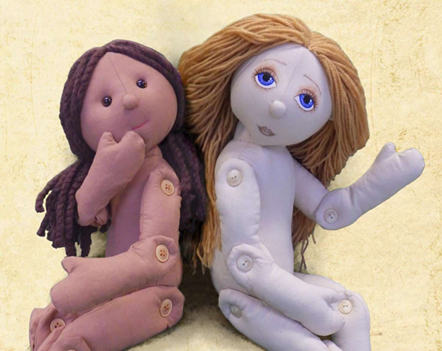 Jointed Rag Doll Sewing Pattern