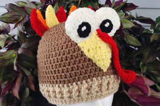 Turkey Hat FREE Crochet Pattern